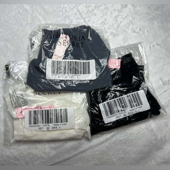 3 Pack of Victoria’s Secret No-Show Laser-Cut Cheeky Panties Size Large - Picture 3 of 3